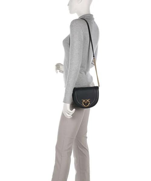 Dámská kožená crossbody kabelka