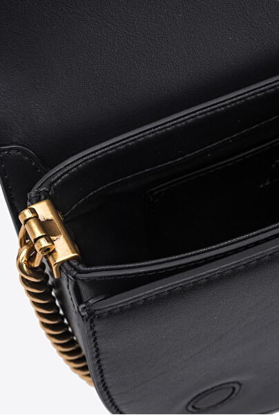 Dámská kožená crossbody kabelka