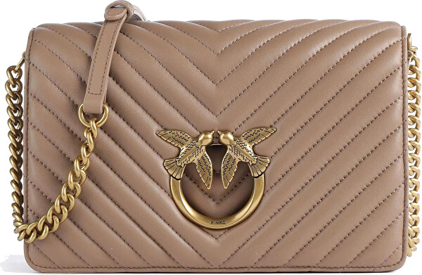 Dámská kožená crossbody kabelka