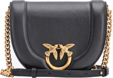 Dámská kožená crossbody kabelka