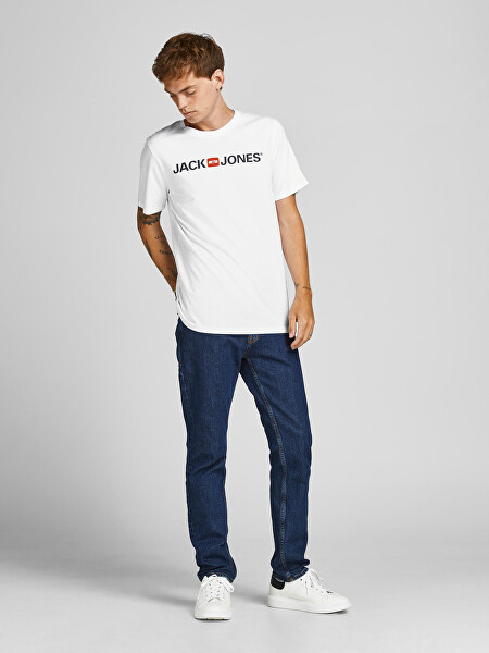 3 PACK T-Shirt für Herren JJECORP Slim Fit