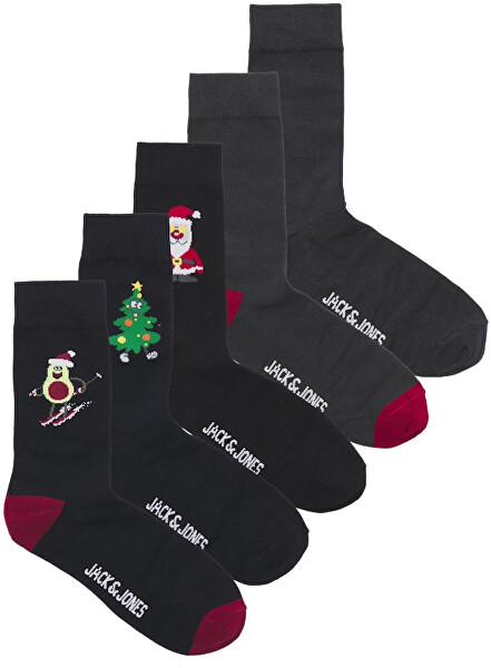 5 PACK - calzini da uomo JACXMAS