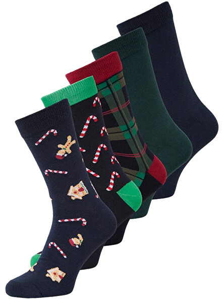 5 PACK - Herrensocken JACXMAS