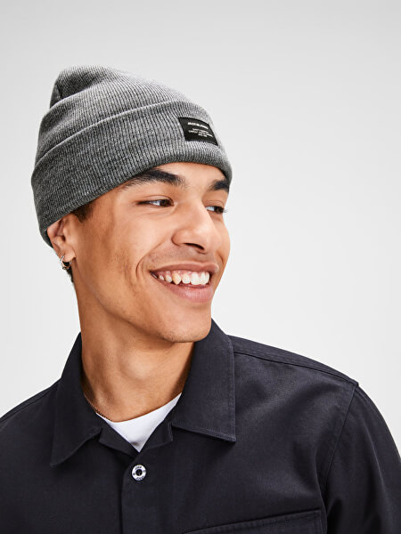 Herren Mütze von Beanie Noos Grey Melange