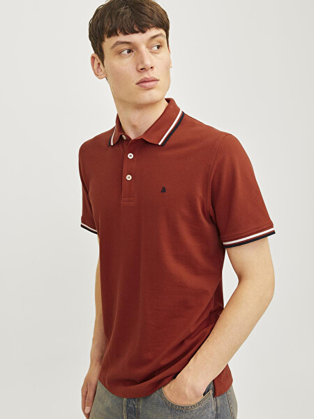 Tricou polo pentru bărbați JJEPAULOS Slim Fit