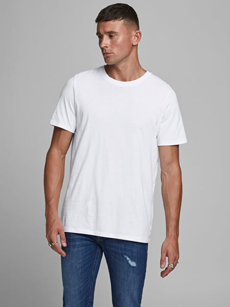 Herren T-Shirt JJEORGANIC BASIC Slim Fit