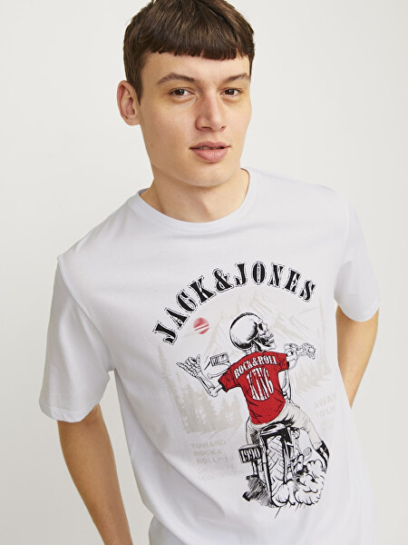 T-shirt da uomo JJSKULL Standard Fit