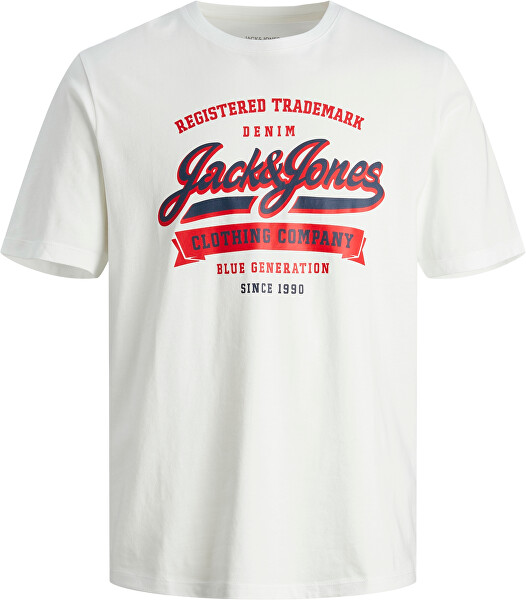 T-Shirt für Herren JJELOGO Standard Fit