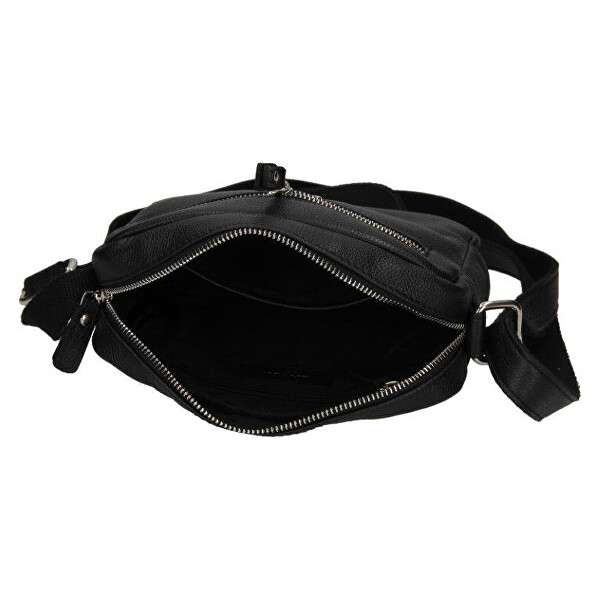 Dámská kožená crossbody kabelka BLC/20/1525 BLK