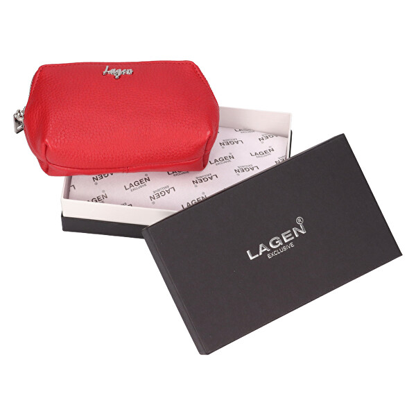Mini portofel din piele - breloc pentru femei BLC/5695/123 RED