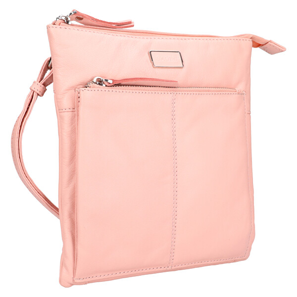 Dámska kožená crossbody kabelka