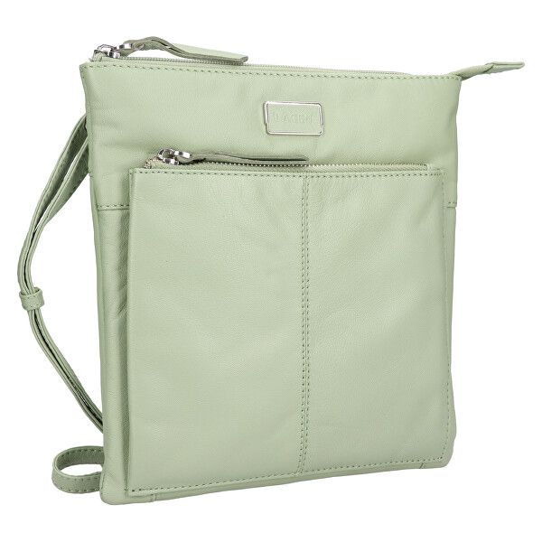 Crossbody-Lederhandtasche für Damen