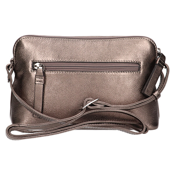 Dámská kožená crossbody kabelka