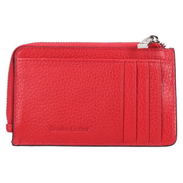 Mini-Ledergeldbörse für Damen - Schlüsseltasche BLC/5784/323 RED