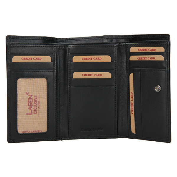 Dámská kožená peněženka BLC/5304/222 BLK