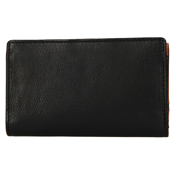 Dámska kožená peňaženka BLC/5305/222 Blk/Cgn