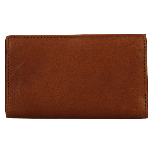 Dámska kožená peňaženka BLC/5305/222 Cgn/Blk