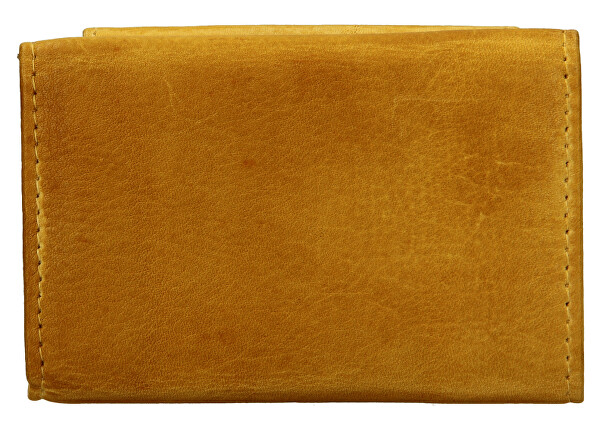 Mini portofel din piele 2030 / D Yellow