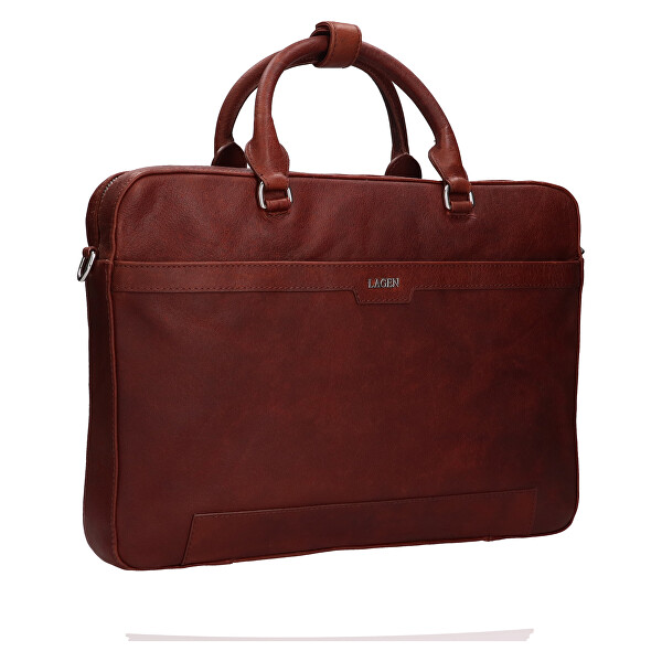 Herrenlaptoptasche aus Leder