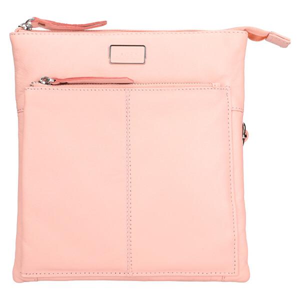 Dámska kožená crossbody kabelka