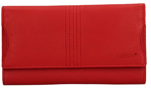 Dámská kožená peněženka blc/4735 Red