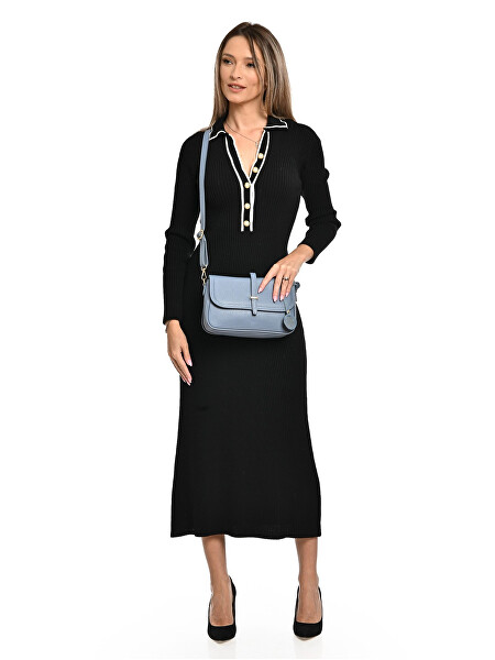 Dámská kožená crossbody kabelka