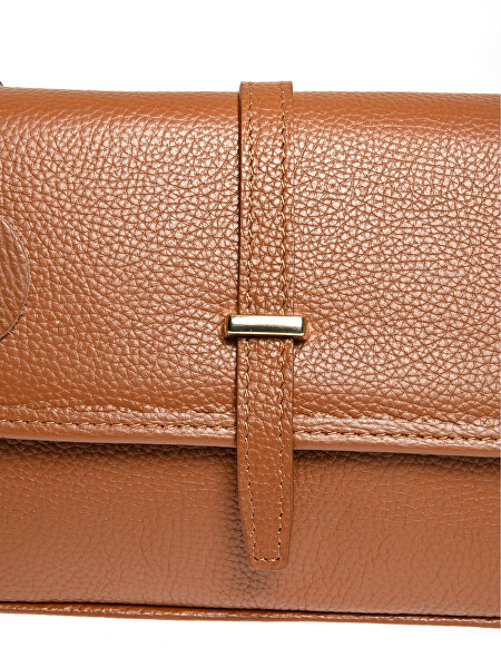 Dámská kožená crossbody kabelka