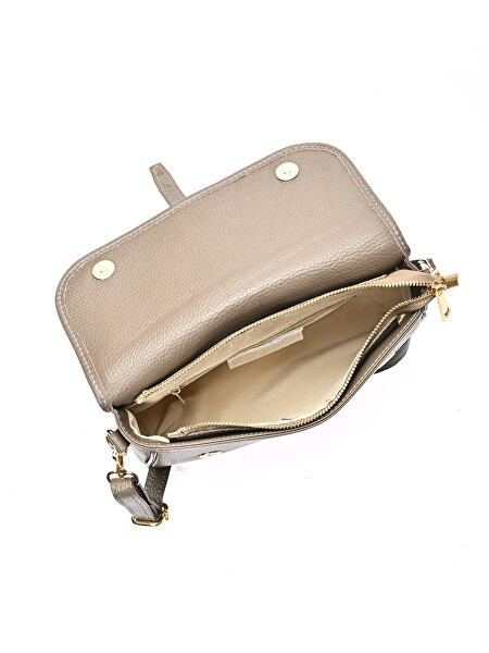 Dámská kožená crossbody kabelka