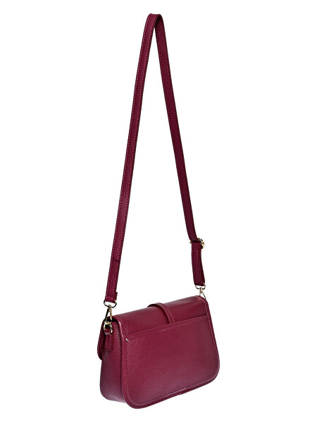 Dámská kožená crossbody kabelka