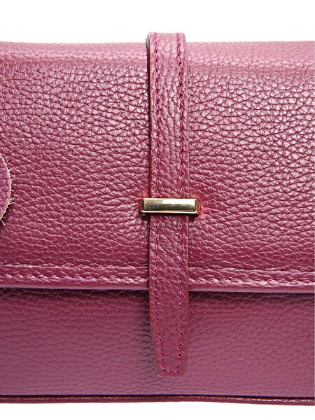 Dámská kožená crossbody kabelka