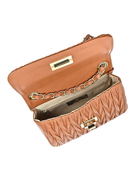 Dámská kožená crossbody kabelka