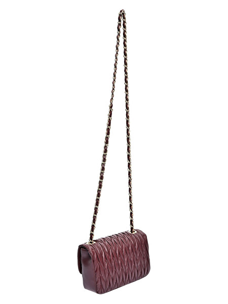 Dámská kožená crossbody kabelka