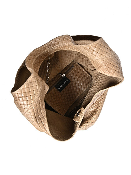 Dámská kožená kabelka