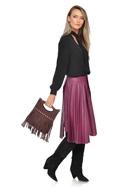 Dámská kožená kabelka