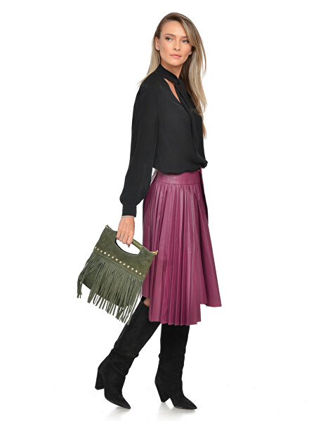 Dámská kožená kabelka