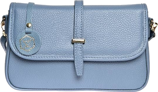 Dámská kožená crossbody kabelka