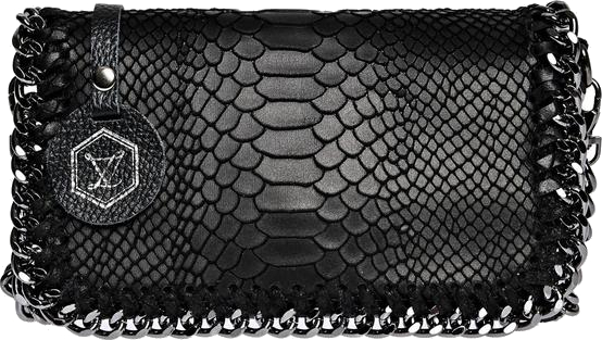 Dámská kožená crossbody kabelka