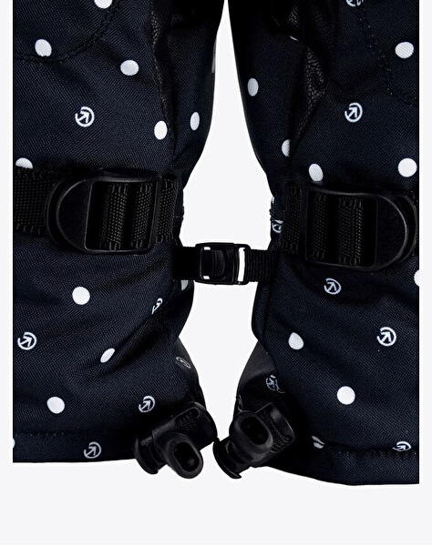 Dámske rukavice Manson Black Dots