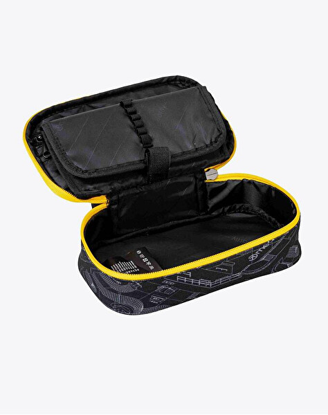 Penál XL Pencilcase Blueprint Black