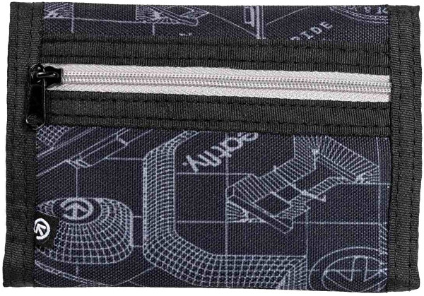 Peněženka Huey Blueprint/ Black