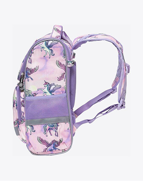 Školská aktovka Alex Purple Unicorn