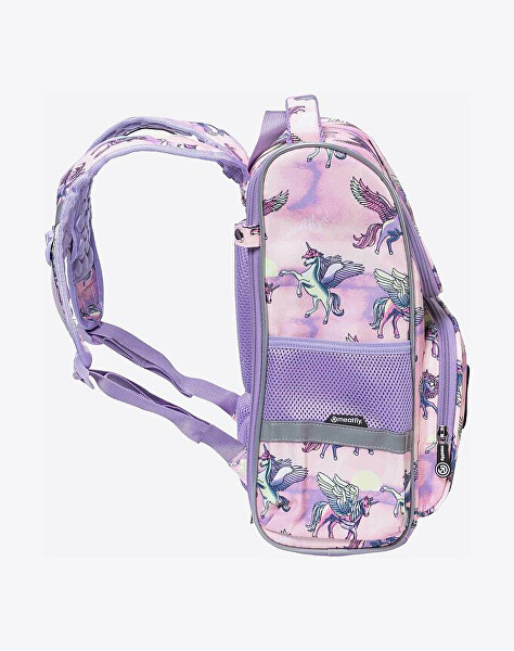 Školská aktovka Alex Purple Unicorn