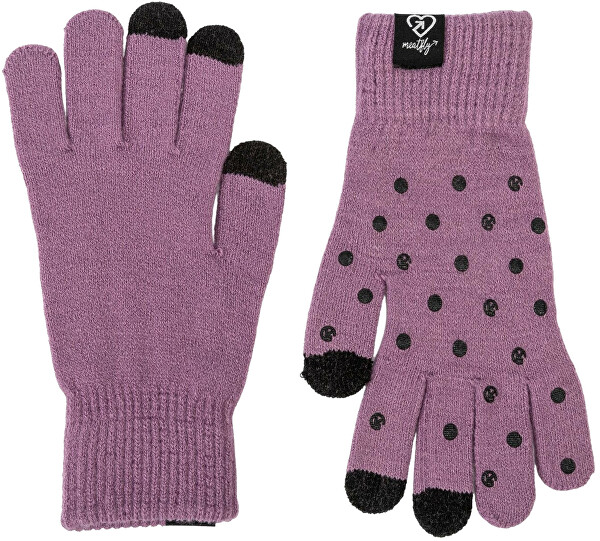 Dámské rukavice BOYD Purple Dots