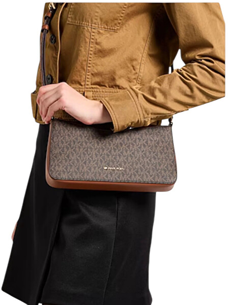 Dámská crossbody kabelka 35F5G4XC8B BROWN