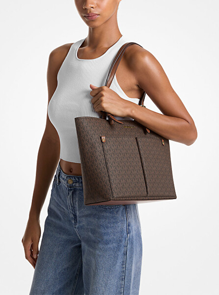 Dámská kabelka 35F3GTVT3B BROWN