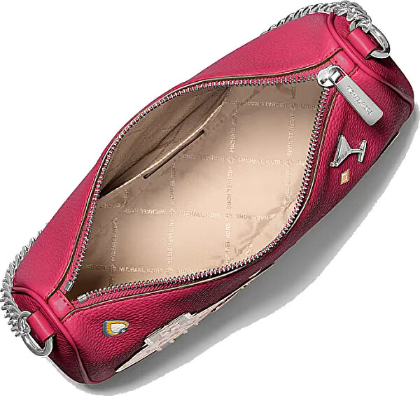 Dámska crossbody kabelka 35F5S1QC6V Dark Raspberry