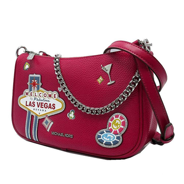 Dámska crossbody kabelka 35F5S1QC6V Dark Raspberry