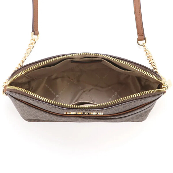 Dámská kožená crossbody kabelka