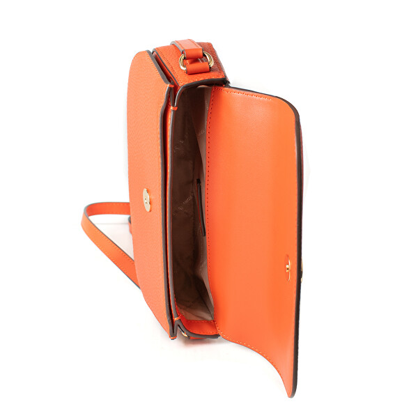 Dámská kožená crossbody kabelka 35F4GTVC1L RED CLAY