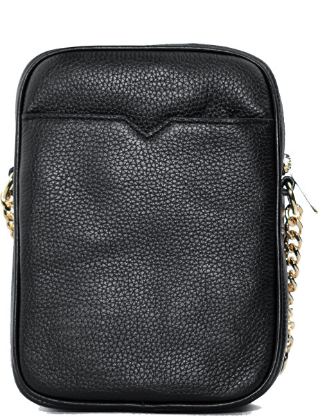Dámská kožená crossbody kabelka 35H3GTVC2L Black